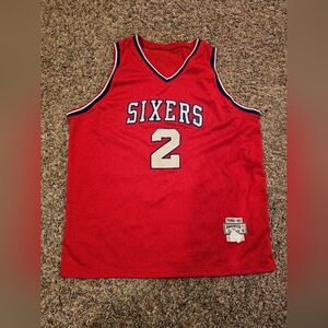 Mitchell & Ness Moses Malone Phila 76ers Jersey 56 REP